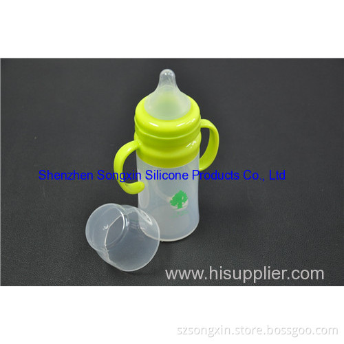 100% Food Grade Non-toxic Silicone Baby Bottle 